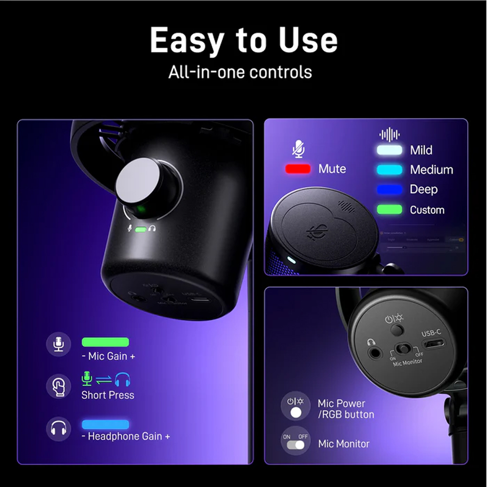 Maono DM40 Pro Gaming Microphone